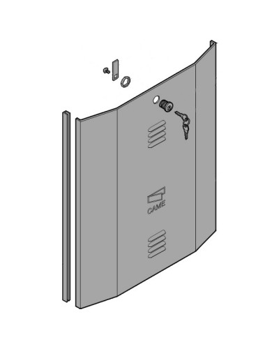 Дверца с замком BY-3500T Came 119RIY059 в Братске Запчасти для шлагбаумов и автоматики Pintop.ru