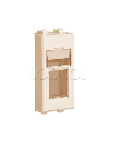 Адаптер для Keystone Ванильная дымка Avanti, 1 мод DKC 4405201 в Братске Аксессуары для стоек и шкафов Pintop.ru