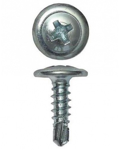 Саморез с пресс-шайбой 4.2x76 острый DKC CM275076 в Братске Крепеж Pintop.ru