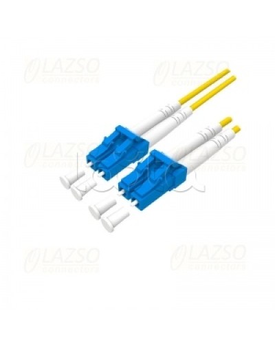 Патч-корд оптический Lazso PC-DU-LC/LC(3m) в Братске Патч-корды и пигтейлы Pintop.ru