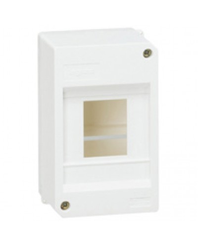 Щиток накладной Mini S 4 модуля белый Legrand 001357 в Братске Боксы для автоматов Pintop.ru