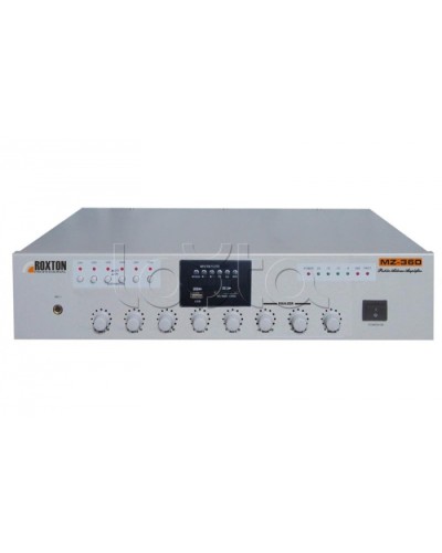 Микшер-усилитель ROXTON MZ-360 в Братске Система оповещения и трансляции Roxton Pintop.ru